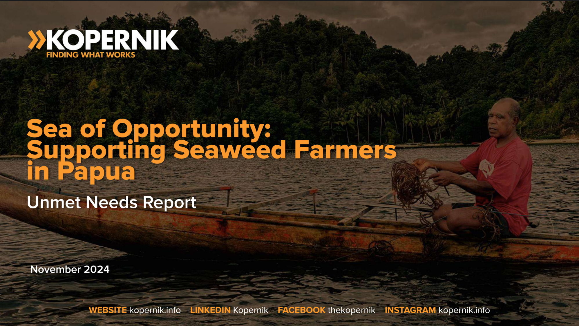 Sea of Opportunity: Supporting Seaweed Farmers in Papua