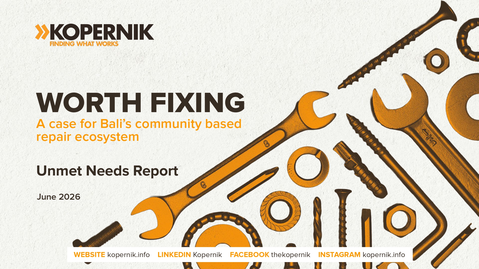 Worth Fixing: A Case For Bali's Community-Based Repair Ecosystem